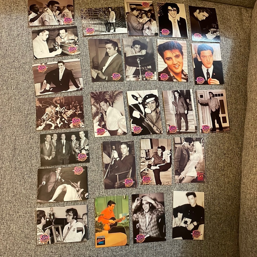 2/$15 Elvis Collector Cards